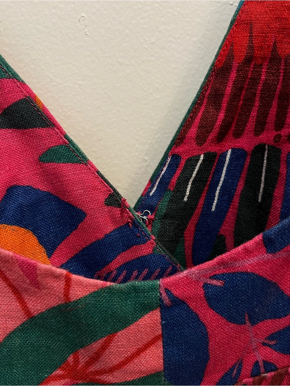 FARM Rio Tropical Parrot Mini Dress in Pink, Red, Orange, Green - Picture 4 of 9